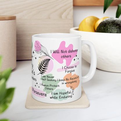 11oz Every Woman's Daily Reminders Empower Mug: Daily Uplift for Her