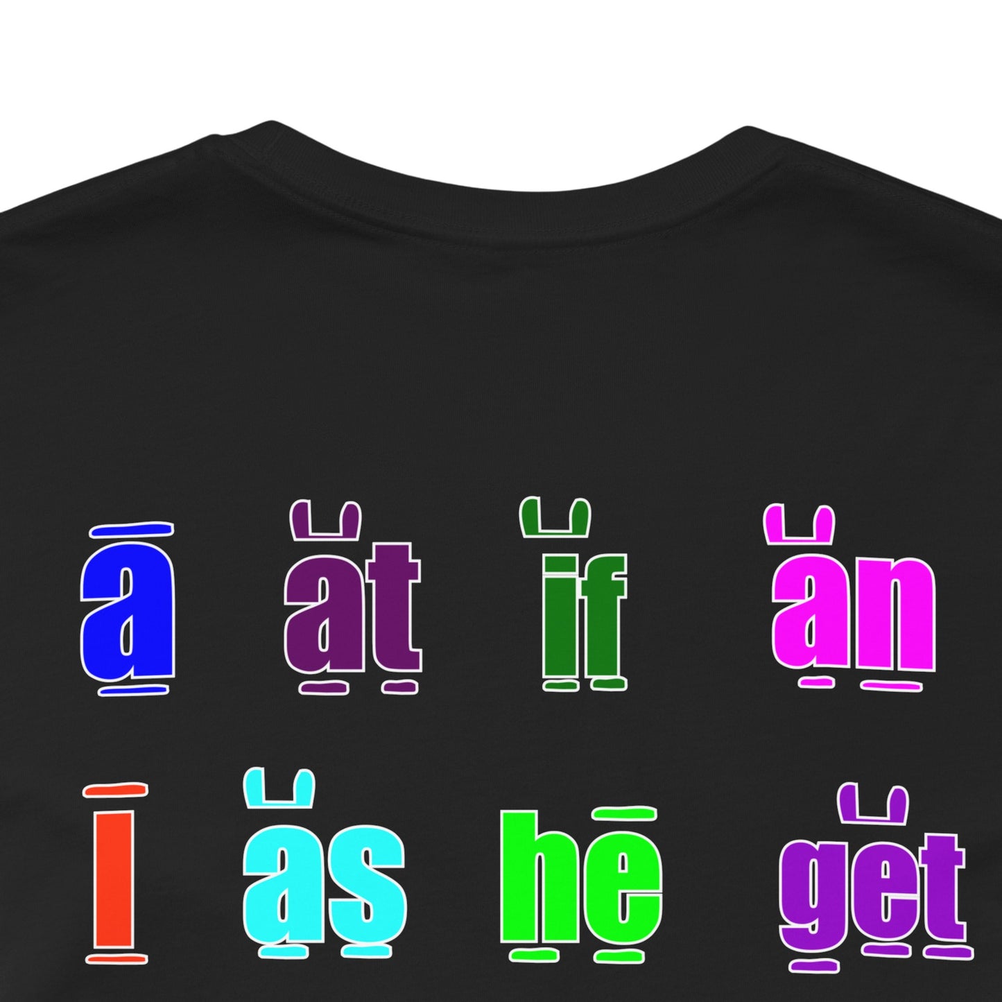 Sight Word Black Tee