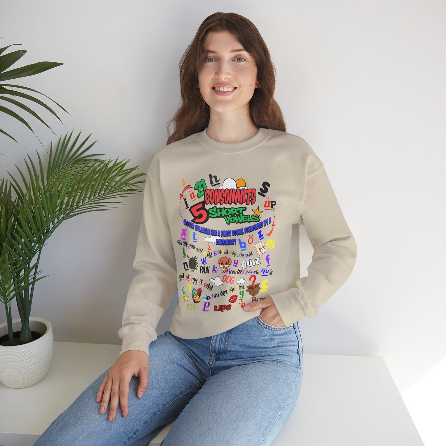 Consonant Tan Sweatshirt