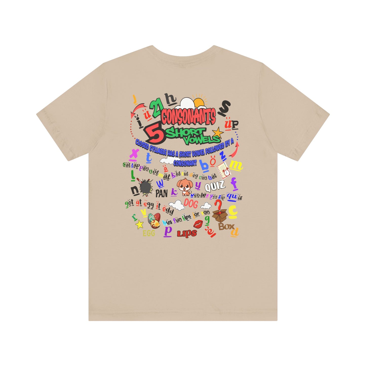 Tan consonant tee