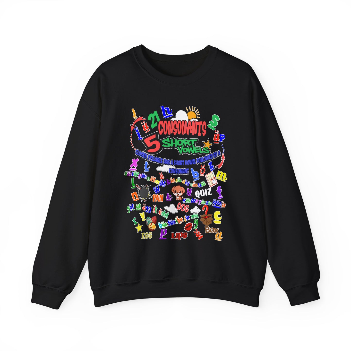 Consonant Black Sweatshirt