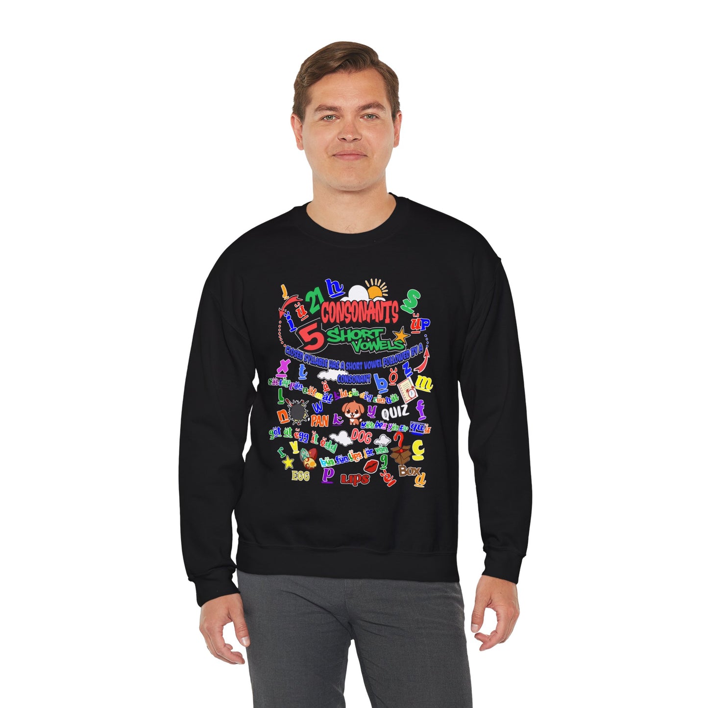 Consonant Black Sweatshirt