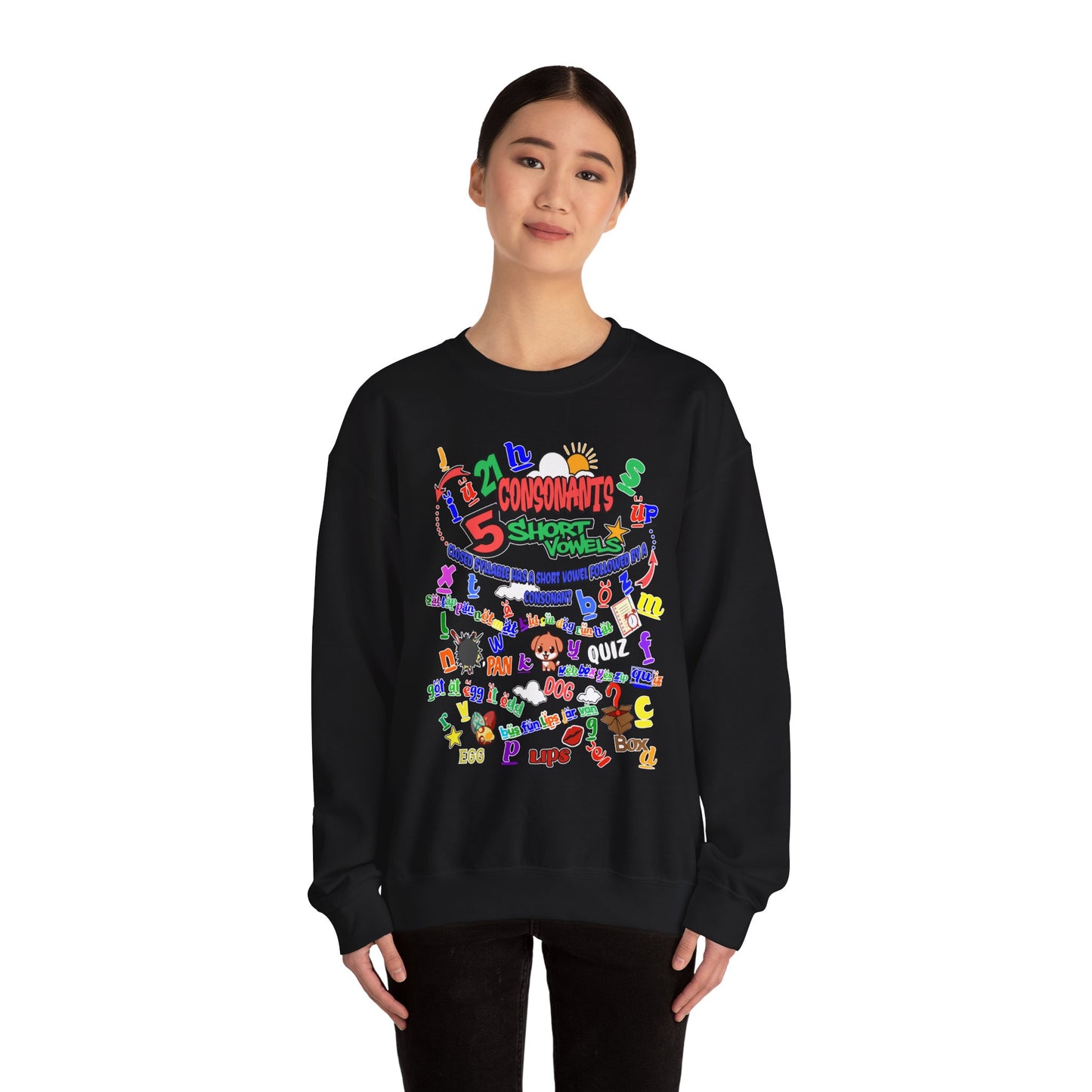 Consonant Black Sweatshirt