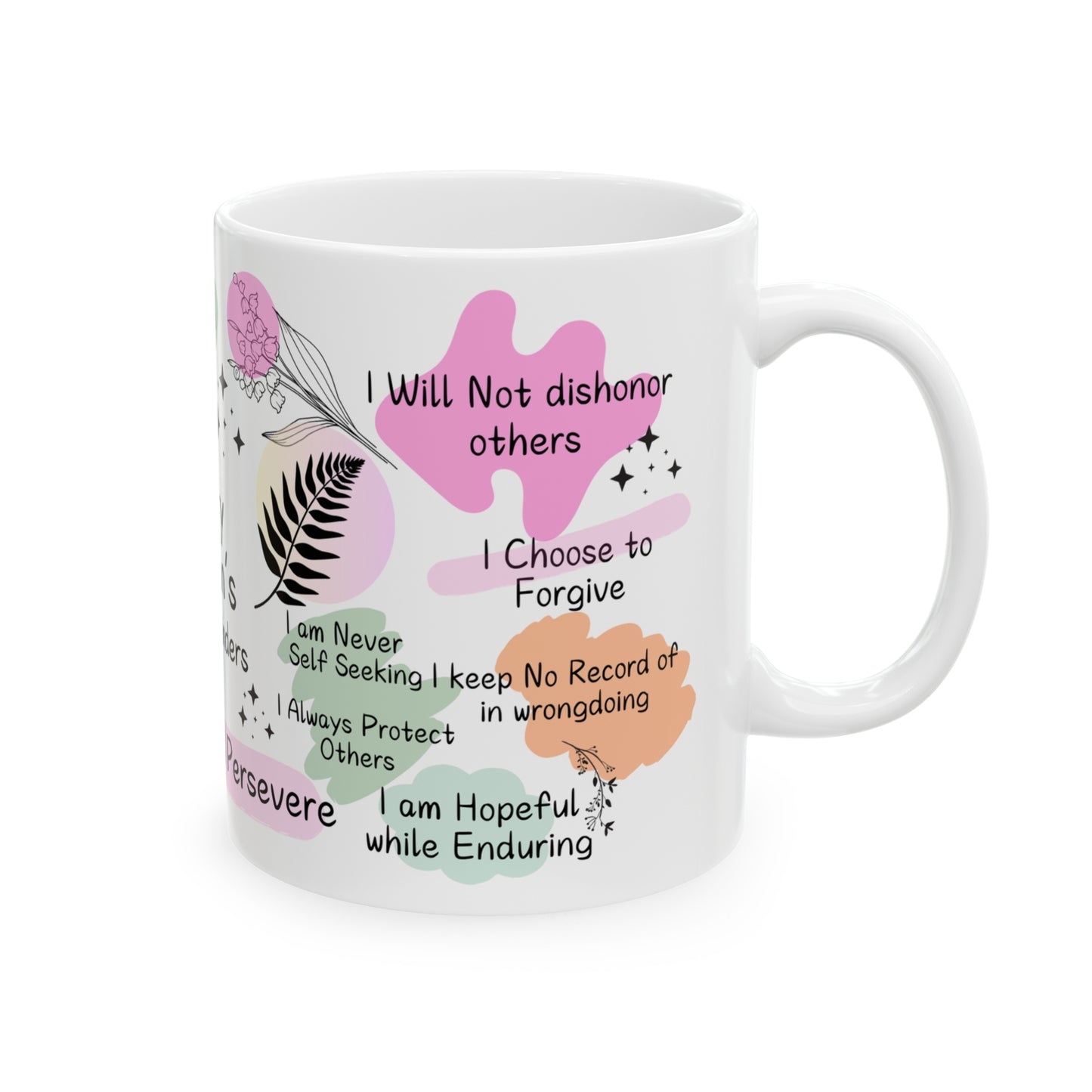 11oz Every Woman's Daily Reminders Empower Mug: Daily Uplift for Her