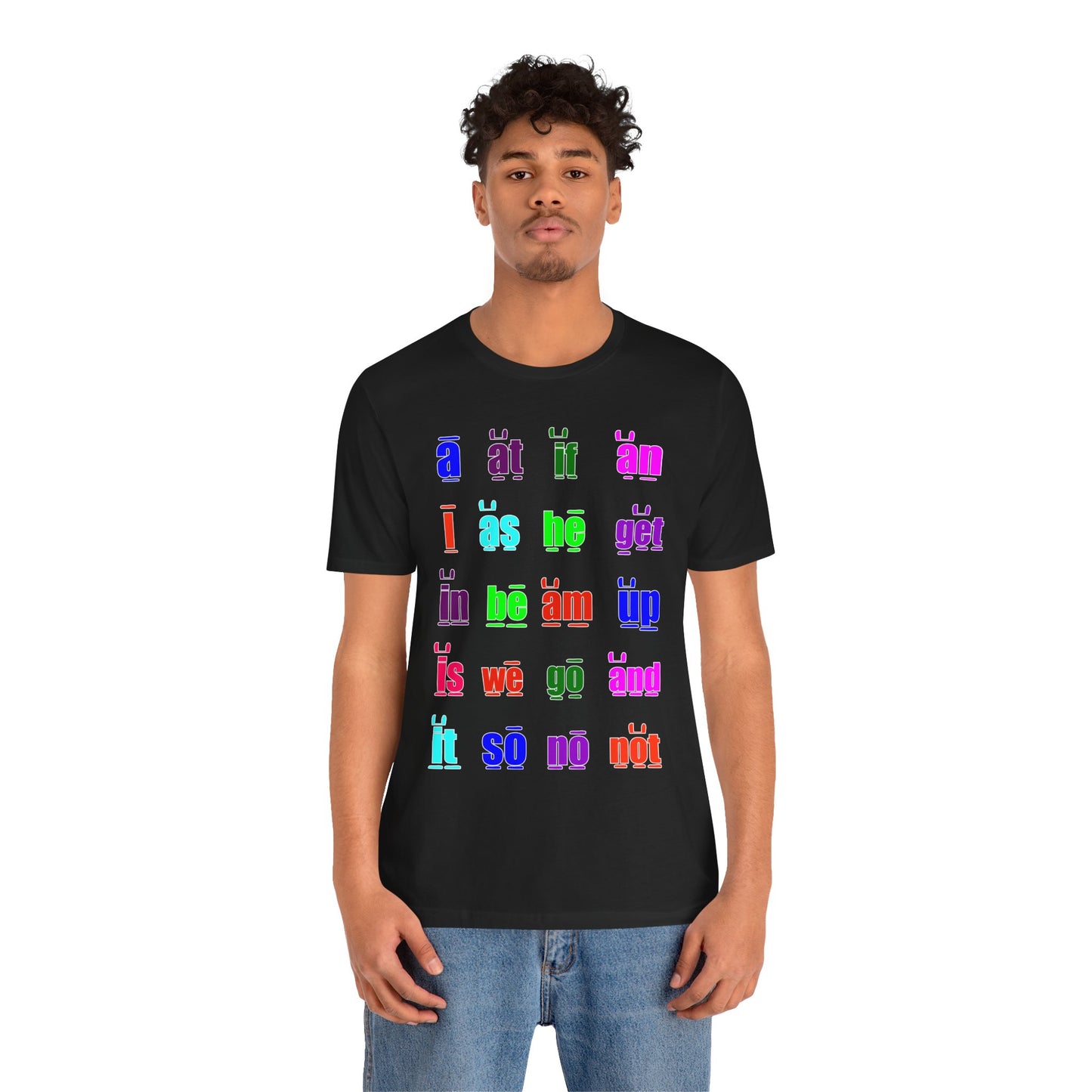 Sight Word Black Tee