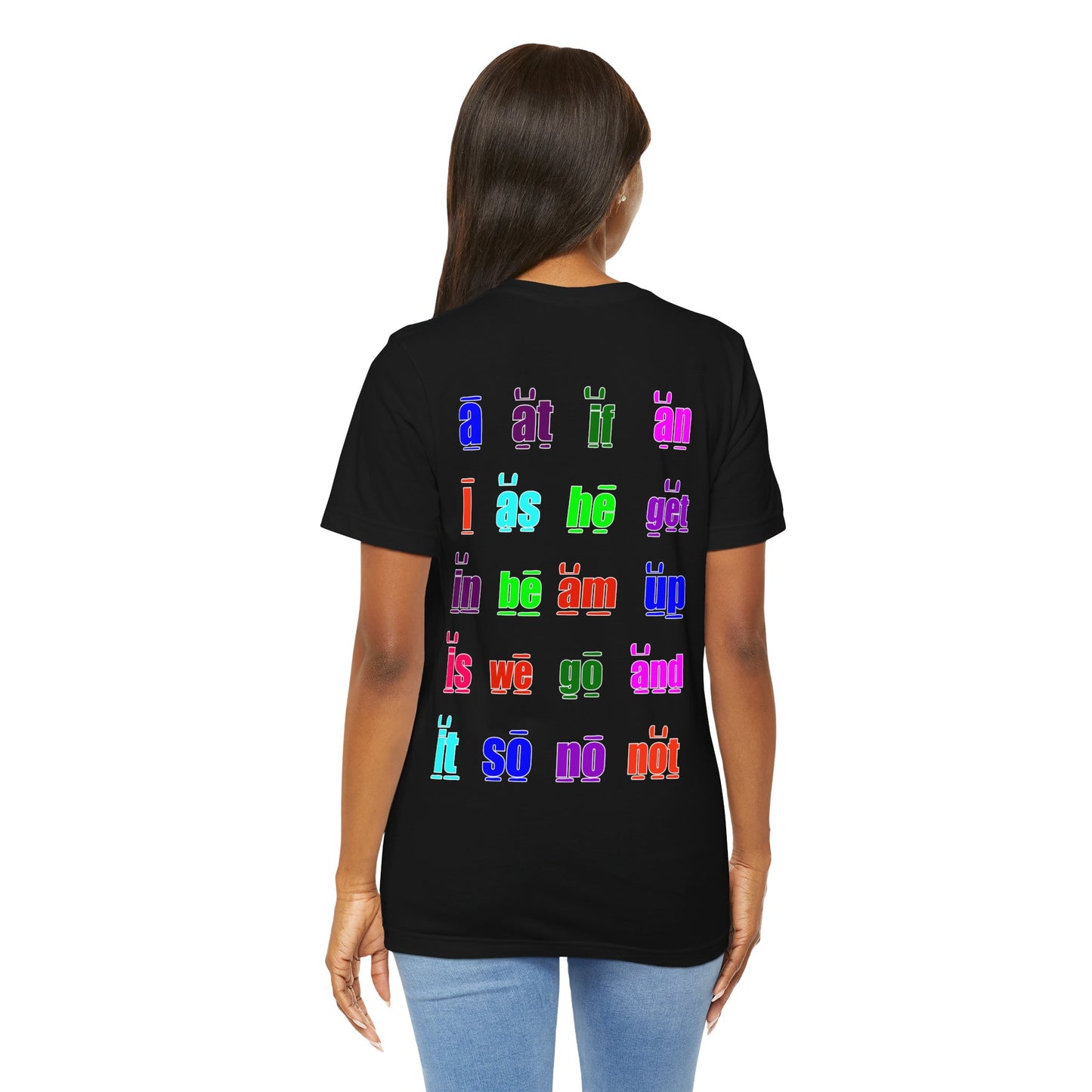 Sight Word Black Tee