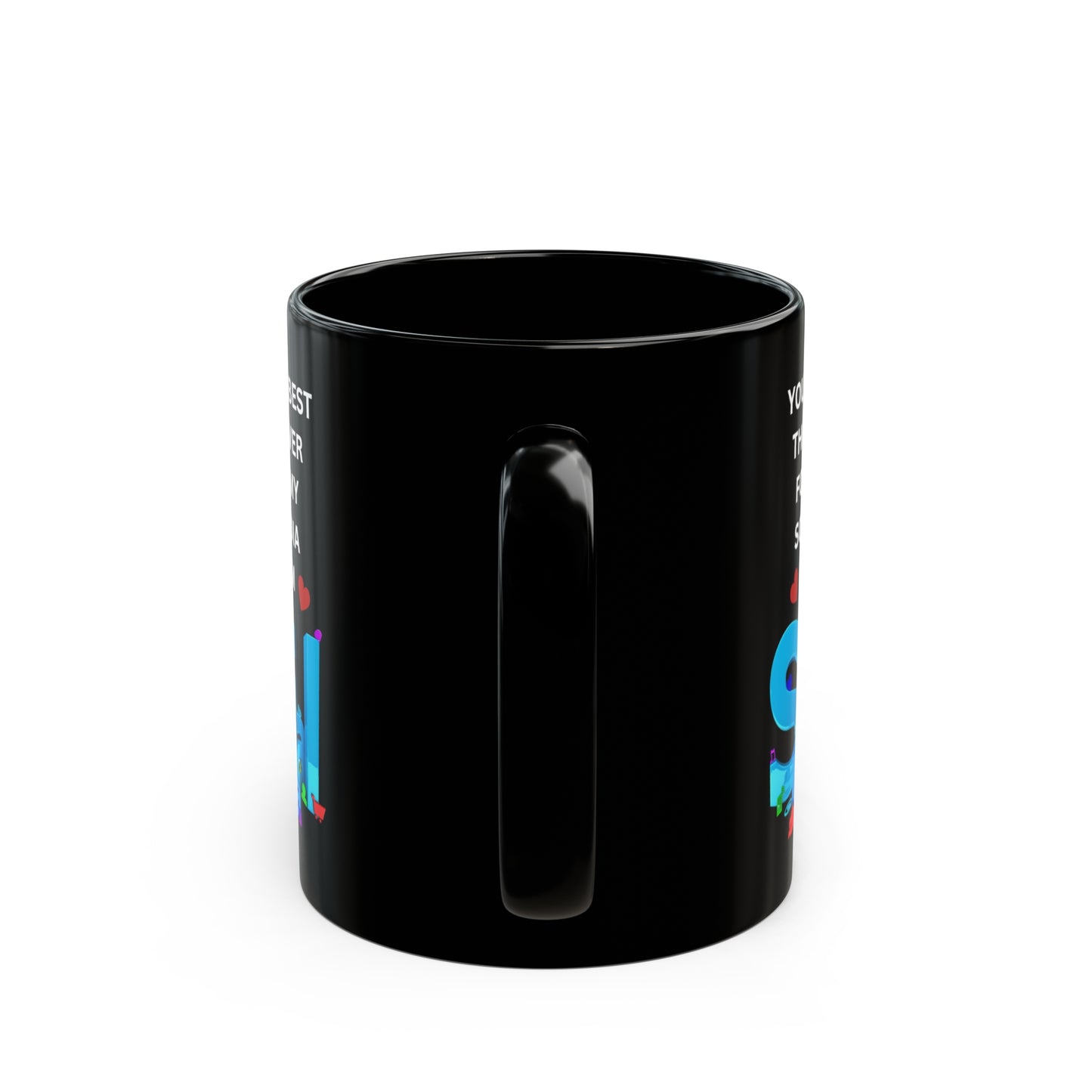 11oz Black "Digital Darling Mug: Celebrating Social Media Connections"