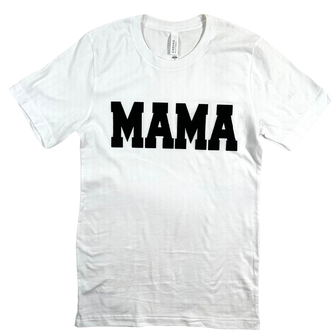 Glitter Embrace Suede Mama Tee